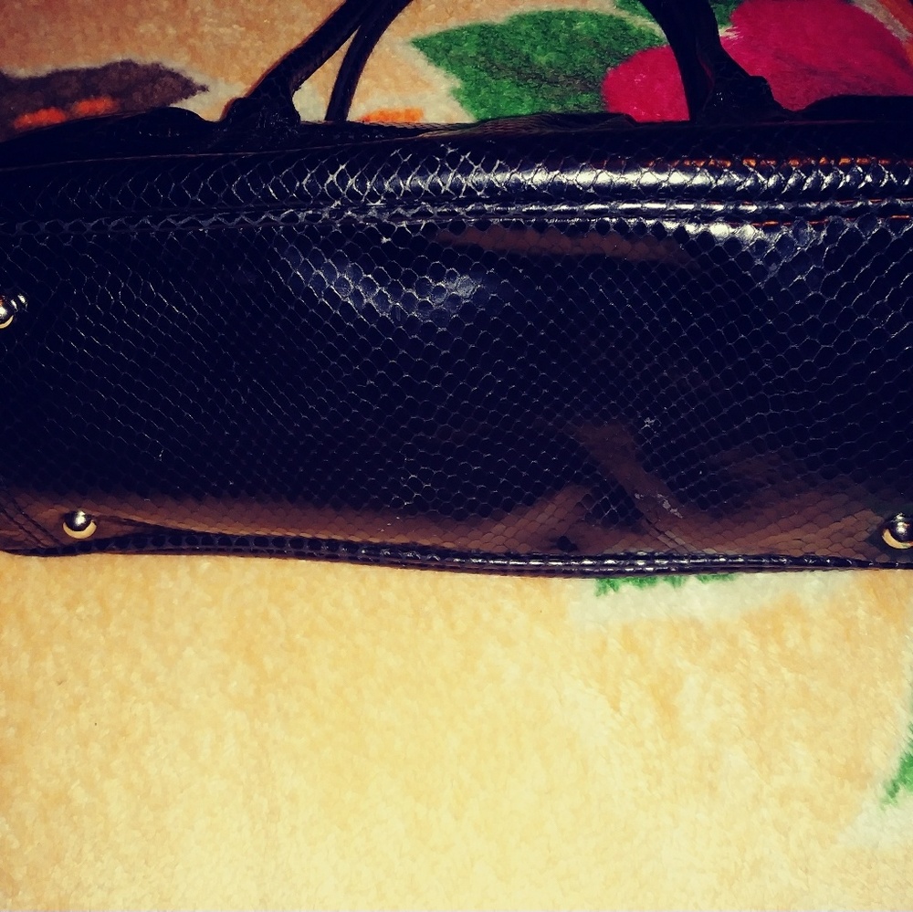 Used Banana Republic Python Snake Print Bag - image 5